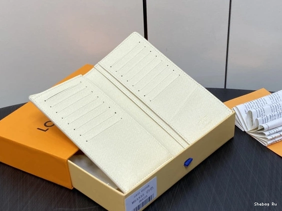 WALLET-10*19*2cm VUITTON BRAZZA LOUIS 0718
